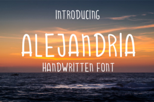 Alejandria: The Handwritten Typeface for Authentic Brand Identity