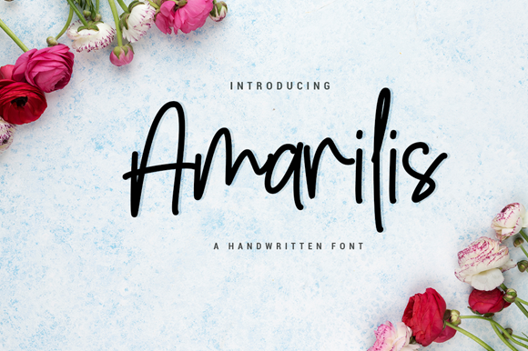 Amarilis: The Handwritten Typeface That Brings Brands to Life
