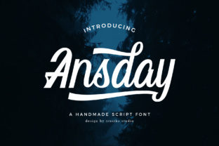 Ansday: The Script Amp Typeface That Elevates Campaign Visuals
