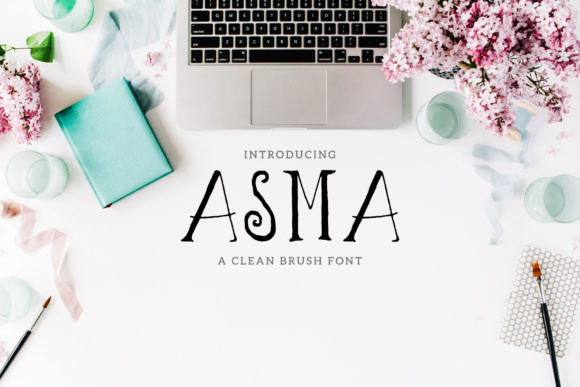 Asma Family: A Handwritten Typeface for Modern Brand Identity