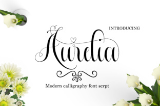 Aurelia: The Modern Script Typeface for Polished Web Design