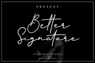 Better Signature: A Versatile Script Font for Modern Branding