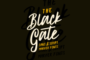 Black Gate: The Vintage Typeface That Brings Handmade Brands to Life