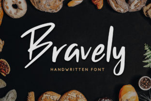 Bravely: The Perfect Handwritten Script Font for Crafters and Sellers