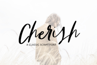 Cherish: The Perfect Script Font for Handmade Labels and Crafts