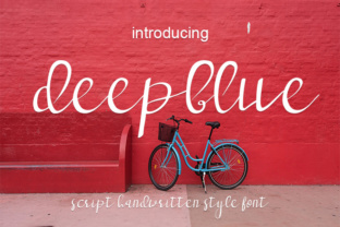 Deepblue: The Handwritten Typeface That Elevates Your Brand