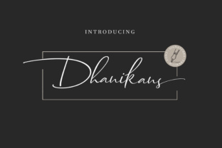 Dhanikans: The Modern Handwritten Font for Dynamic Web Design