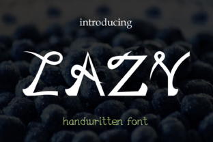 EP Lazy: A Relaxed Script Typeface for Modern Branding