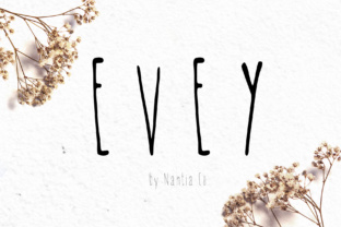 Evey Typeface: The Crafty Font That Elevates Your Brand Identity