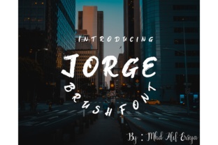 Jorge: The Authentic Script Amp Typeface for Campaign Design