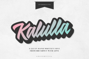 Kalulla: The Handwritten Typeface for Authentic Campaign Visuals