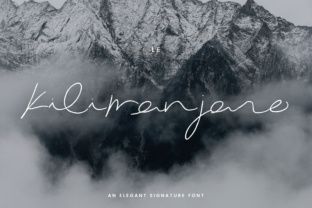 Le Kilimanjaro: The Elegant Script Typeface for Digital Branding