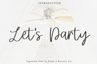 Let s Party: The Script Font That Elevates Small Business Branding