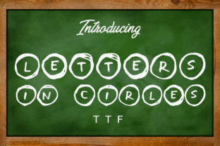 Letters in Circles: A Creative Typeface for Handmade Branding