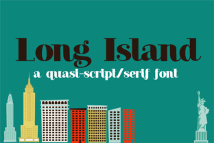 Long Island: A Quasi-Script Serif for Editorial Design