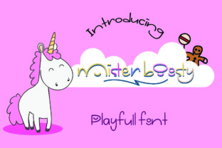 Mister Boosty: A Playful Typeface for Whimsical Brand Identity