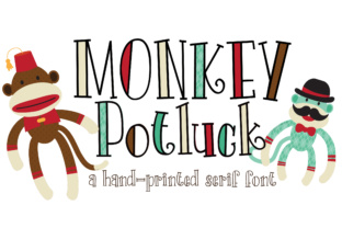 Monkey Potluck: The Whimsical Typeface That Elevates Campaign Visuals