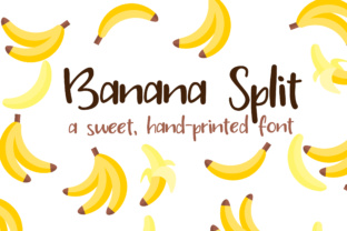PN Banana Split: The Handwritten Typeface That Transforms Small Business Branding