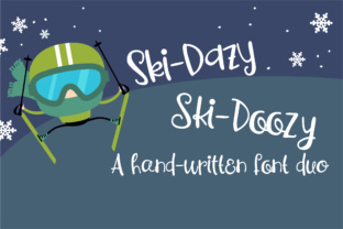 PN Ski-Doozy and Ski-Dazy Font Duo: A Web Designer's Take
