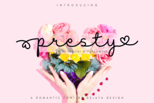 Presty: The Romantic Typeface That Elevates Campaign Visuals