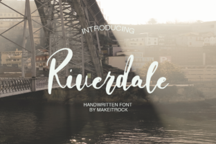 Riverdale: The Sweet Handwritten Typeface for Feminine Branding
