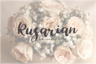 Rusarian Font Review: A Handmade Calligraphy Typeface for Modern Brands