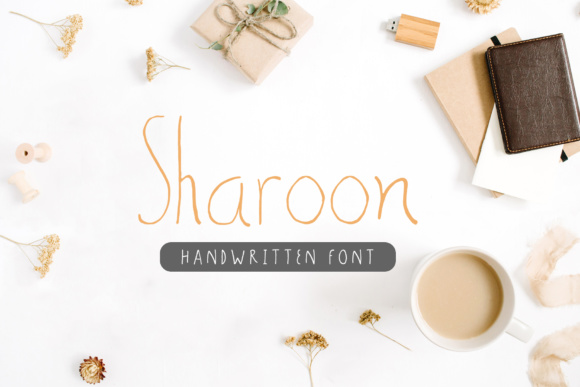 Sharoon: A Handwritten Font for Editorial Design and Branding