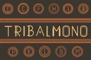 Tribalmono: The Display Typeface That Elevates Campaign Graphics