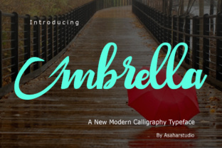 Umbrella: The Modern Script Font That Elevates Your Brand